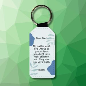 Dear Dad Keychain