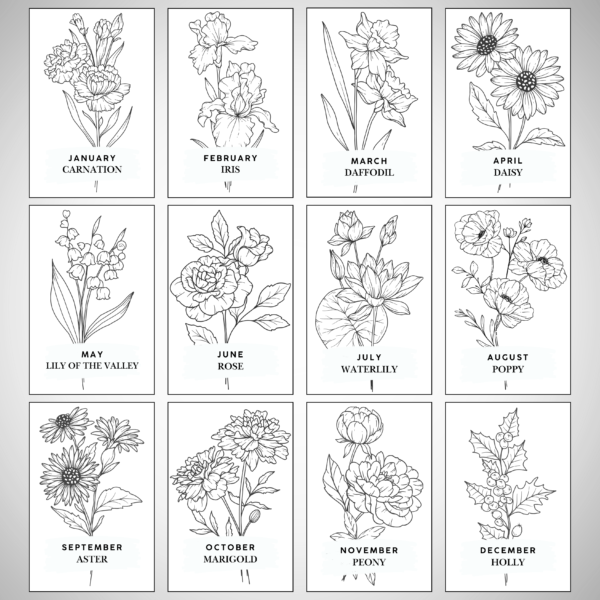 April - Daisy - 473ml Frosted Glass Tumbler - Image 2