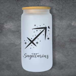 Sagittarius - 23rd Nov - 21st Dec 473ml Frosted Glass Tumbler
